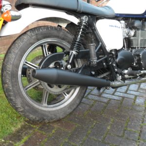 2009 on NORMAN HYDE TOGA PEASHOOTER SILENCER PAIR Black TO FIT CAST WHEEL BONNY 2009-2015
