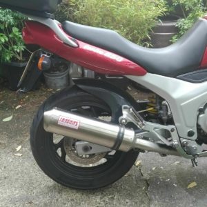 HARRIS WORKS COLLECTION STAINLESS SLIP-ON FOR YAMAHA TDM850 1991/01 2-1