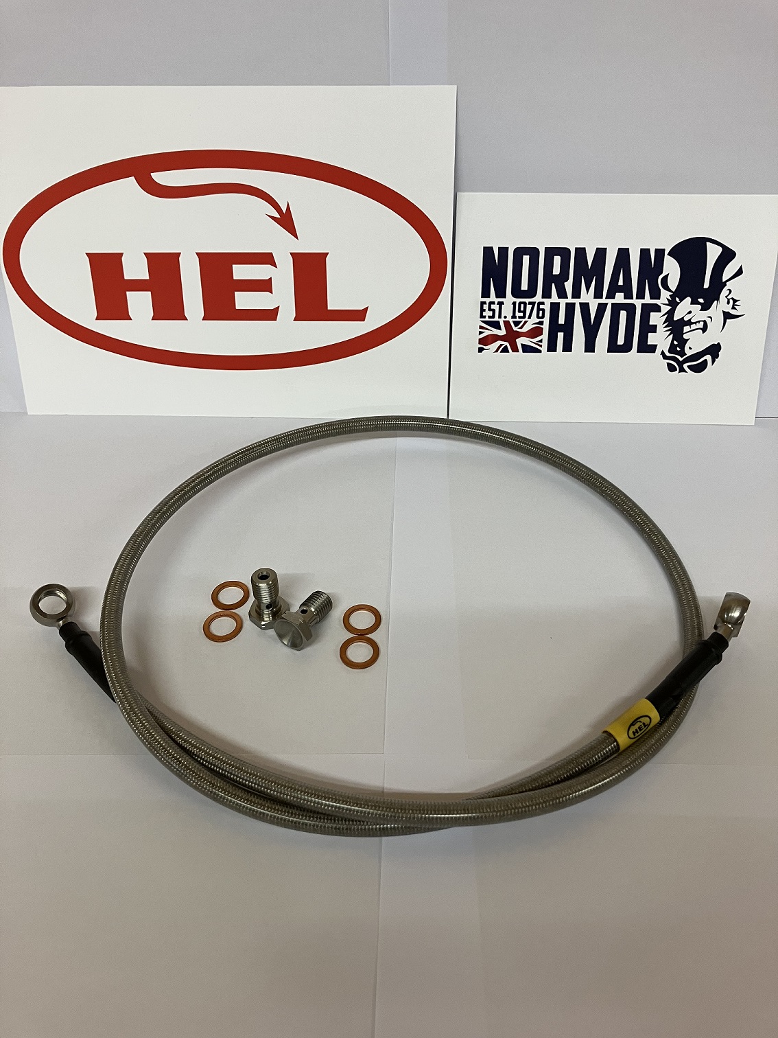 Bonneville SE HEL Stainless front brake line